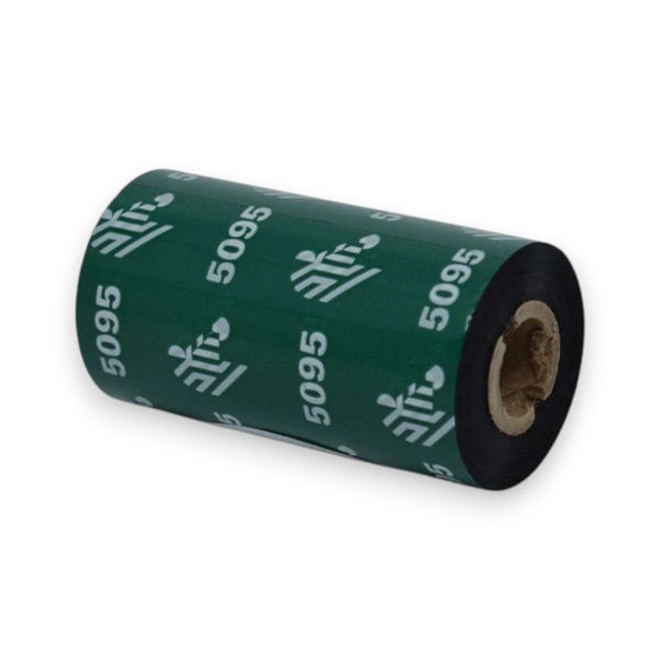 Picture of Zebra 5095 Performance Resin 57mm x 74m 0.5 inch Core